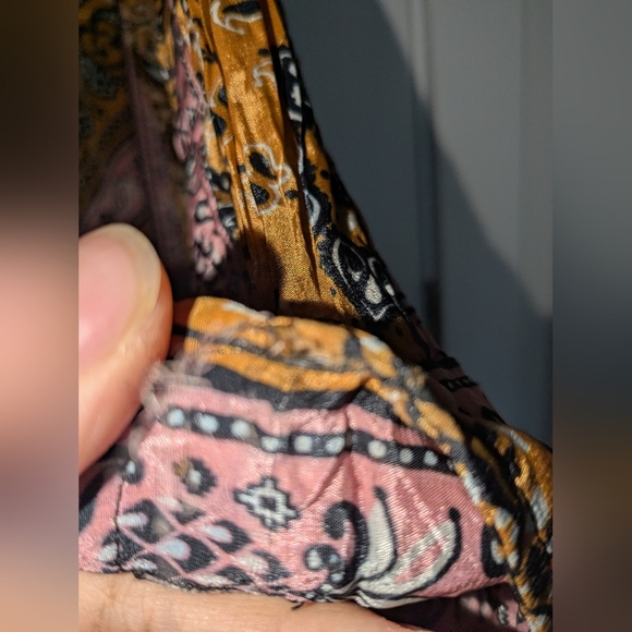 FARM Rio X Anthropologie Classic Bandana Print Med Button Down Paisley Print - Picture 9 of 9